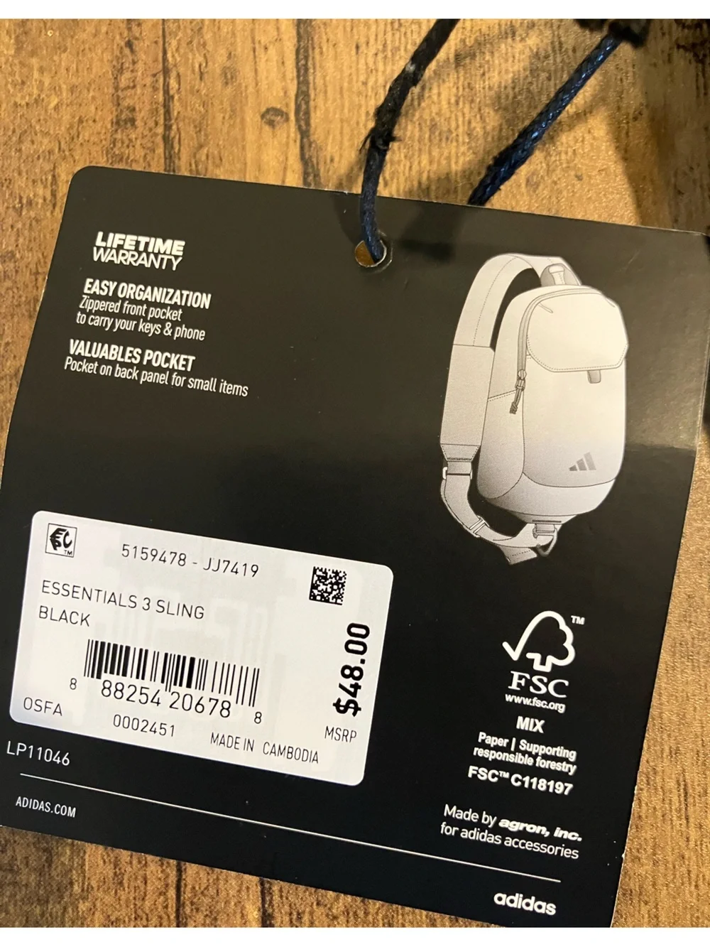 Adidas messenger bag